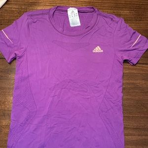 Small adidas purple shirt